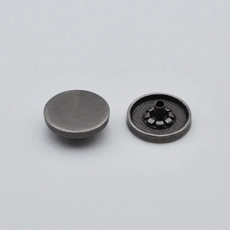 30/500Sets Meeteel 10-25mm Snap Fasteners Metal Snaps Press Studs Buttons for Sewing Clothes Jacket Coat Leather Craft Accessories