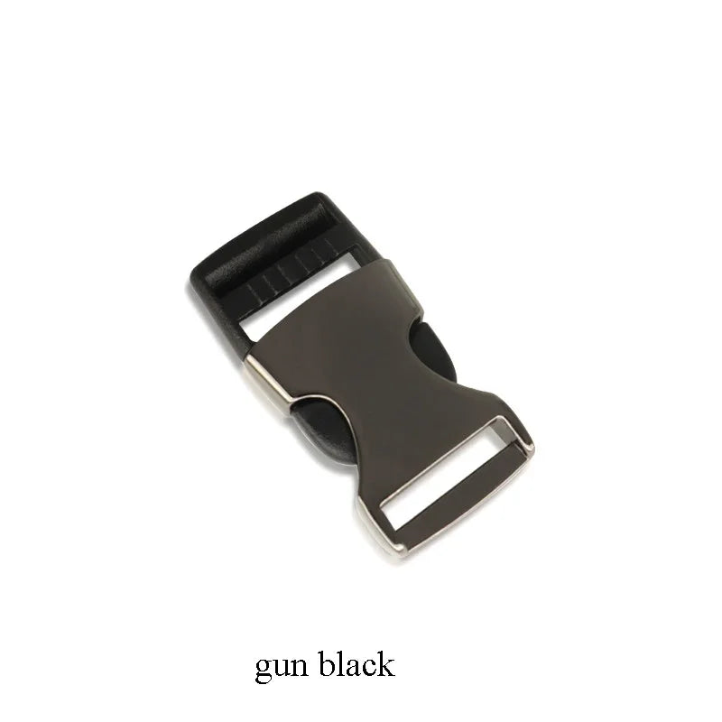 8/200pcs 19/25/32/38mm Metal Plastic Side Quick Release Buckles Luggage Belt Buckle DIY Clothes Dog Collar Webbing Clasp Accessories