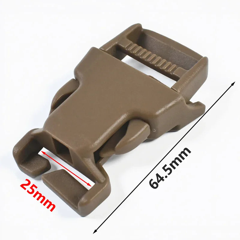 20/600Pcs 20/25/38mm Dog Collar Easy Install Plastic Buckles Webbing Strap Quick Side Release Buckle Belt Holder Adjust Hasp Clasp