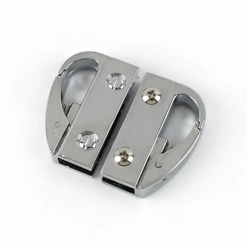 8/200Pcs Metal Bag Side Clip Buckles Handbag Hanger Carbiner Clasp Snap Hook Connector Bags Leather Craft Hardware Accessories