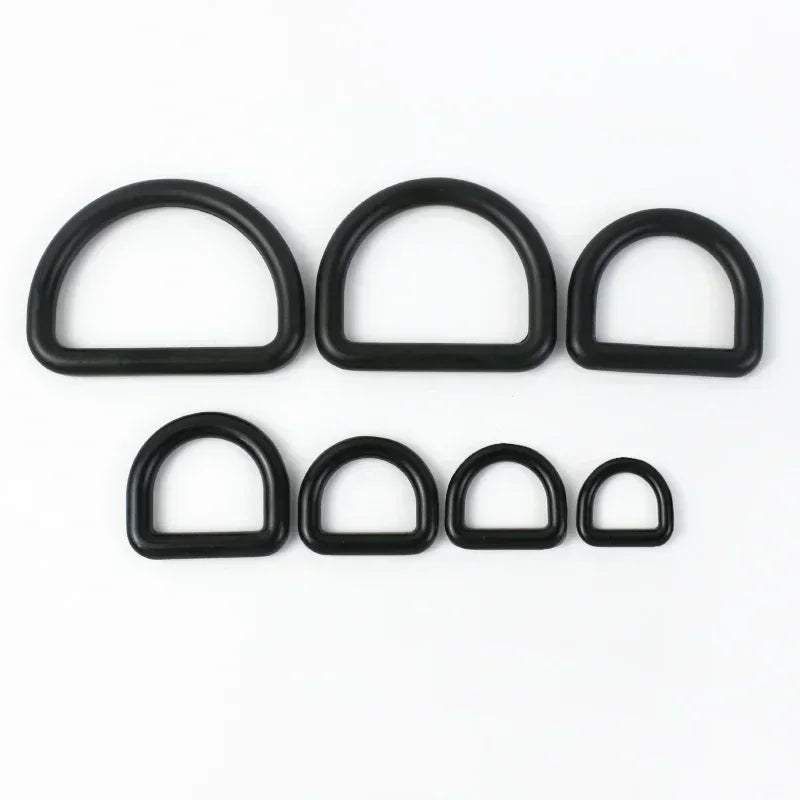 20/50Pcs 16-38mm Metal D Ring O Shape Buckle Bag Strap Belt Collar Webbing Connector Leather Craft Hardware Accessory Supplies