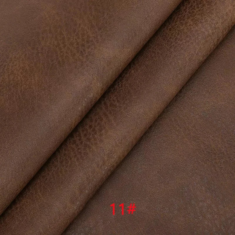 1/20pcs Meetee 50X136CM Faux Artificial Synthetic Leather Fabric for Sewing DIY Bag Shoes Sofa Material Home Decoration Accessories