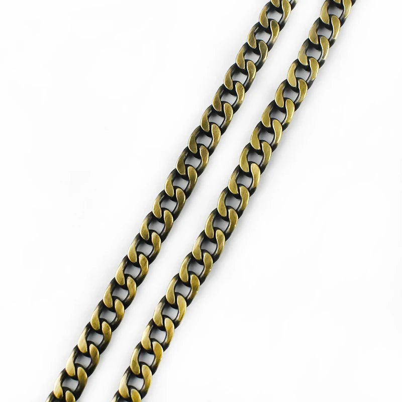 50Meters 8mm Metal Chains Shoulder Bag Straps Women Handbag Purse Adjusted Strap Chain DIY Replacement Handle Accessories