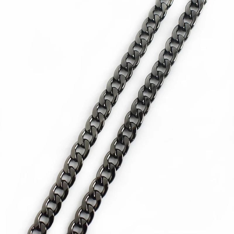 50Meters 8mm Metal Chains Shoulder Bag Straps Women Handbag Purse Adjusted Strap Chain DIY Replacement Handle Accessories