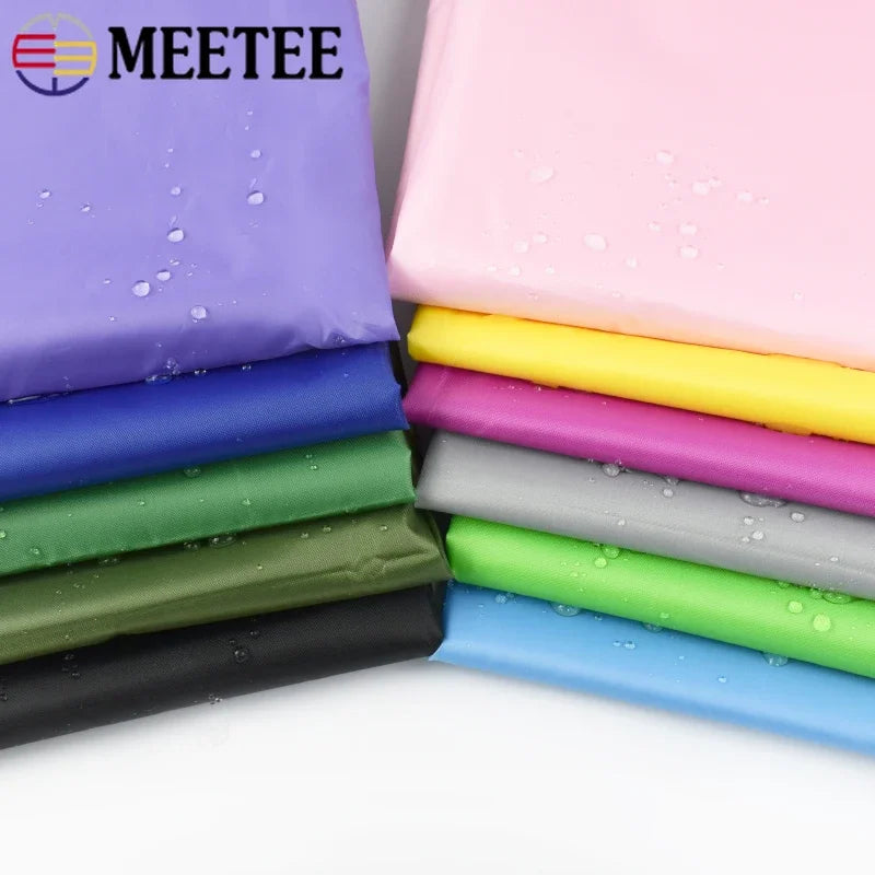Meetee 100/2500X150CM 210D Oxford Fabric Polyester Waterproof Coated PU Cloth DIY Tent Umbrella Awning Fabrics Sewing Accessories