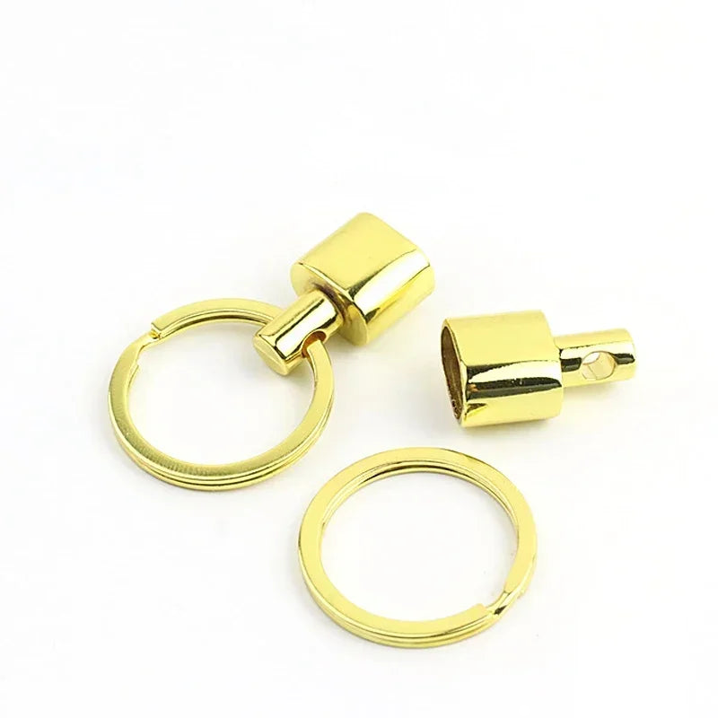 8/300Pcs 14mm O Ring Keychain Metal Buckles Detachable Rings Bags Strap Hanger Hooks Key Rings DIY Hardware Accessories