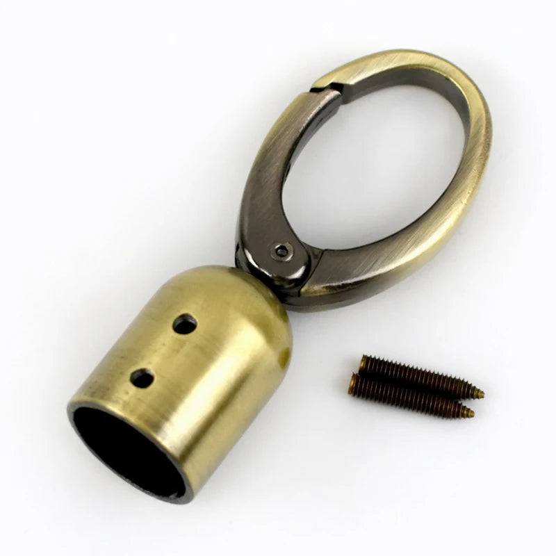 8/300Pcs Metal Buckles Bag Tassel Cap Clasp Lobster Clasps Handbag Handle Strap End Tip Caps Connector Snap Hook Accessories