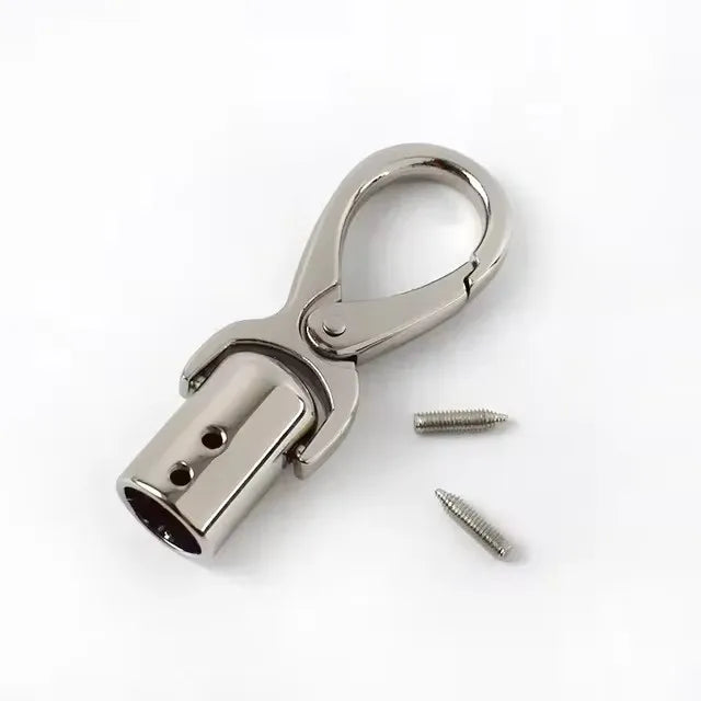 8/300Pcs Metal Buckles Bag Tassel Cap Clasp Lobster Clasps Handbag Handle Strap End Tip Caps Connector Snap Hook Accessories