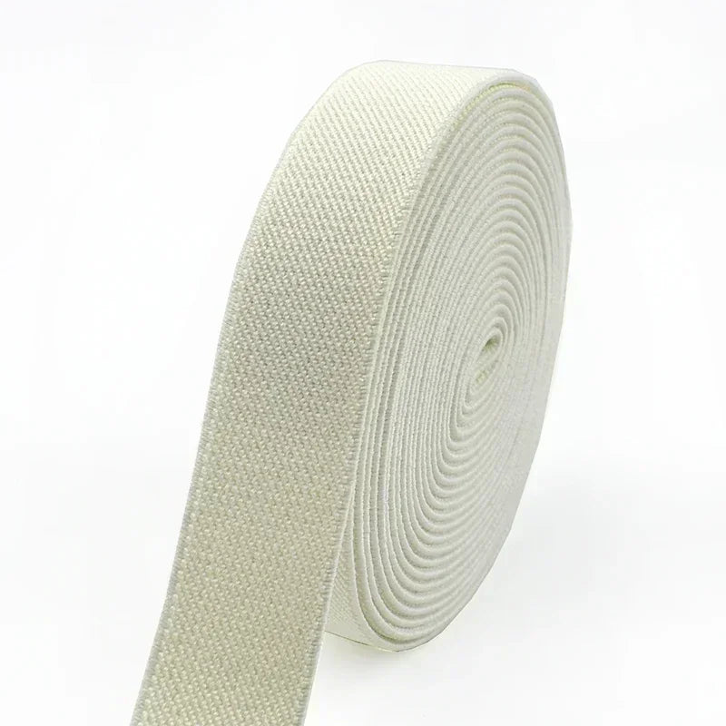 5/150Meters 10-50mm Elastic Bands for Trousers Waist Rubber Band Stretch Webbing Tapes Belt DIY Underwear Clothes Sewing Accessory