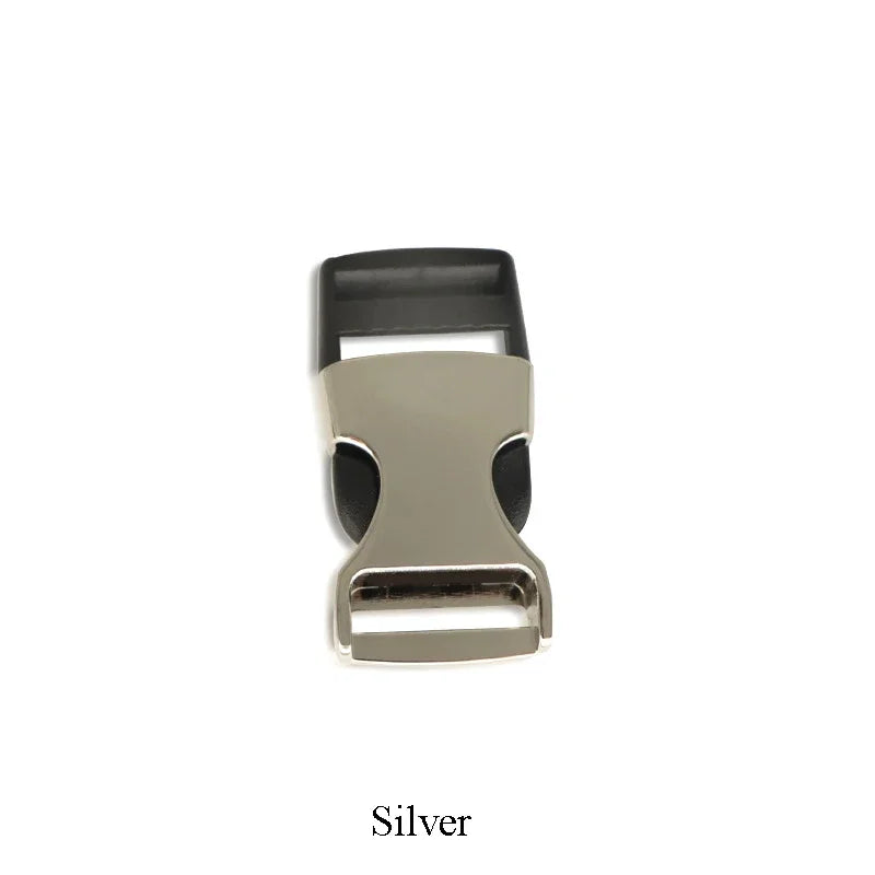 8/200pcs 19/25/32/38mm Metal Plastic Side Quick Release Buckles Luggage Belt Buckle DIY Clothes Dog Collar Webbing Clasp Accessories