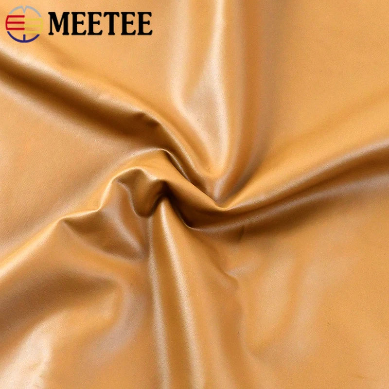 100/1500*145cm Matte Faux Leather Fabric PU Elastic Soft Fabrics Skinny Pants Clothes Skirt Dress DIY Sewing Design Stretch Material