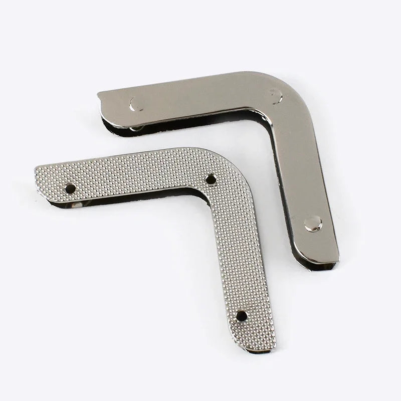10/500pcs Meetee Bag Edge Corner Metal Buckles Purse Handbag Edges Protection Decor Clip Clasp for Bags Hardware Accessories