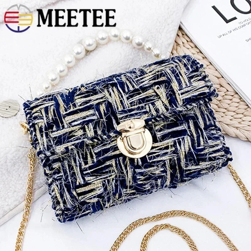 8/200Pcs Metal Round Clasp Turn Twist Lock Buckle for Bag DIY Handbag Clasps Purse Hardware Closure Locks Luggage Accessories