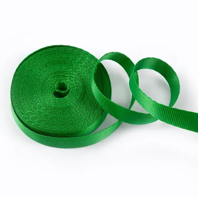 20/650Meters 10/12/15/20mm Nylon Webbing Tape 0.5mm Thick Lanyard Making Craft Decoration Ribbon Strap DIY Sewing Accessories
