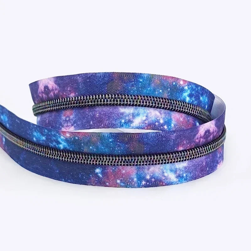 3/120Meters 5# Colorful Nylon Zipper Tapes for Jacket Purse Plastic Coil Zippers Luggage Bag Zip DIY Garment Sewing Accessories