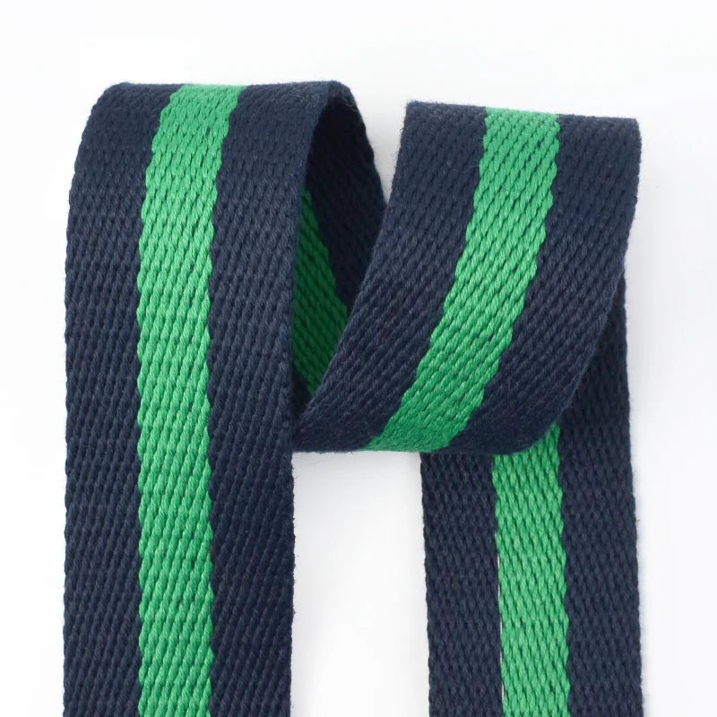 2/50Meters 38mm 2.5mm Thick Polyester Cotton Webbing DIY Sewing Jacquard Webbings Ribbons Clothes Bag Straps Hats Tapes