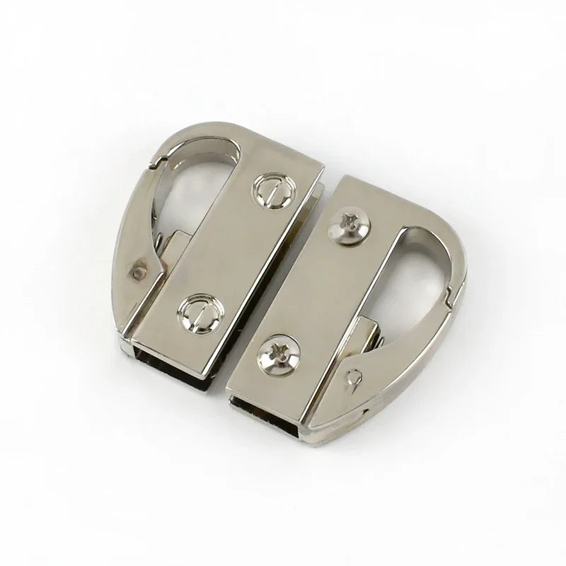 8/200Pcs Metal Bag Side Clip Buckles Handbag Hanger Carbiner Clasp Snap Hook Connector Bags Leather Craft Hardware Accessories