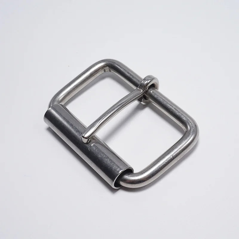 2/70Pcs Stainless Steel Roller Buckles Belts Hardware Pin Buckle for Webbing Strap Adjustment Shoe Clasp