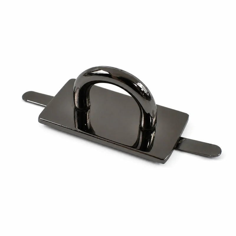 8/200Pcs Arch Bridge D Ring Metal Buckles Pin Clasp Fastex Buckle for Bag Straps Connector Hook Handbag Side Carabiner Clips
