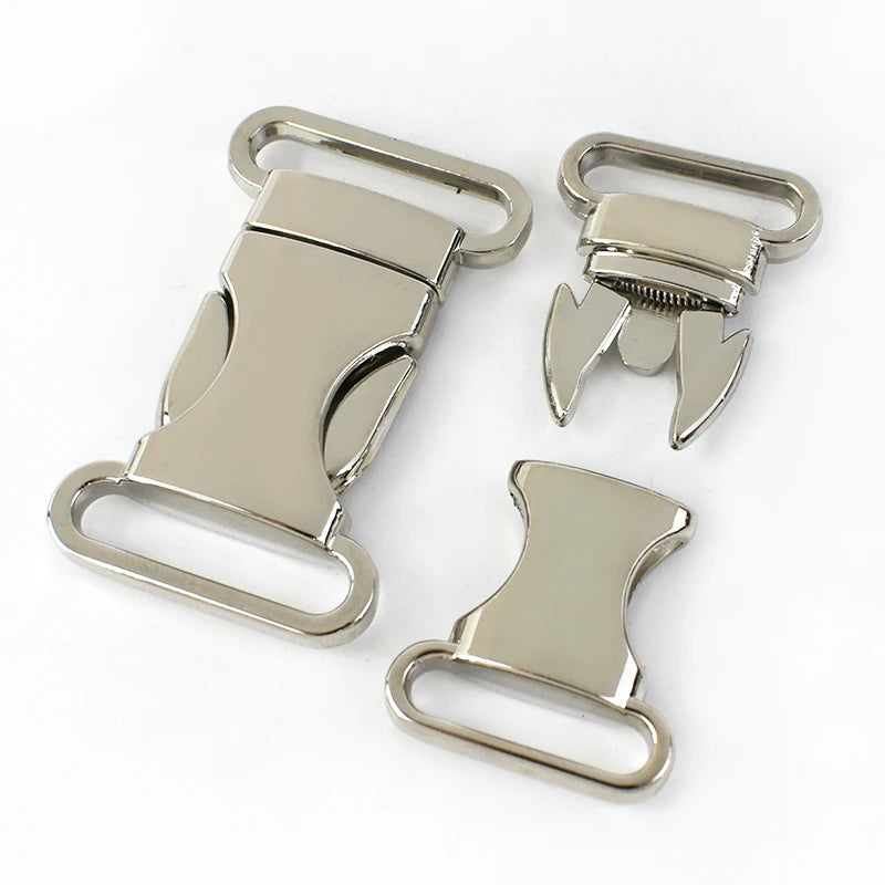 5pcs/130pcs Metal Belt Buckles 20mm 25mm Clip Snap Clasp Buckle for Bags Belts Clothing DIY Sewing Decoration Hardware Accessories