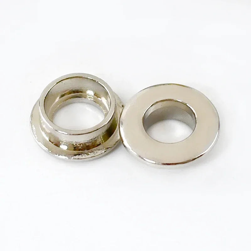 15/400Pcs 9/11/14mm Metal Bag Eyelets Leather Grommet Buckles Round Ring Clasps for Shoes Garment Rope Strap Hardware Accessories