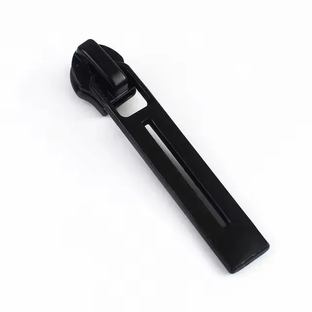 30/500Pcs Nylon Zip Slider Puller Reversed Zipper Head for Invisible Waterproof Zippers Luggage Coat DIY Sewing Accessories