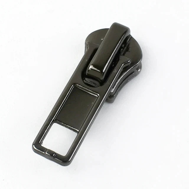 30/500pcs Meetee Zipper Slider for 5# Sewing Metal Zippers DIY Zips Head Bag Pocket Wallet Repair Kits Replacement Tailor Tools