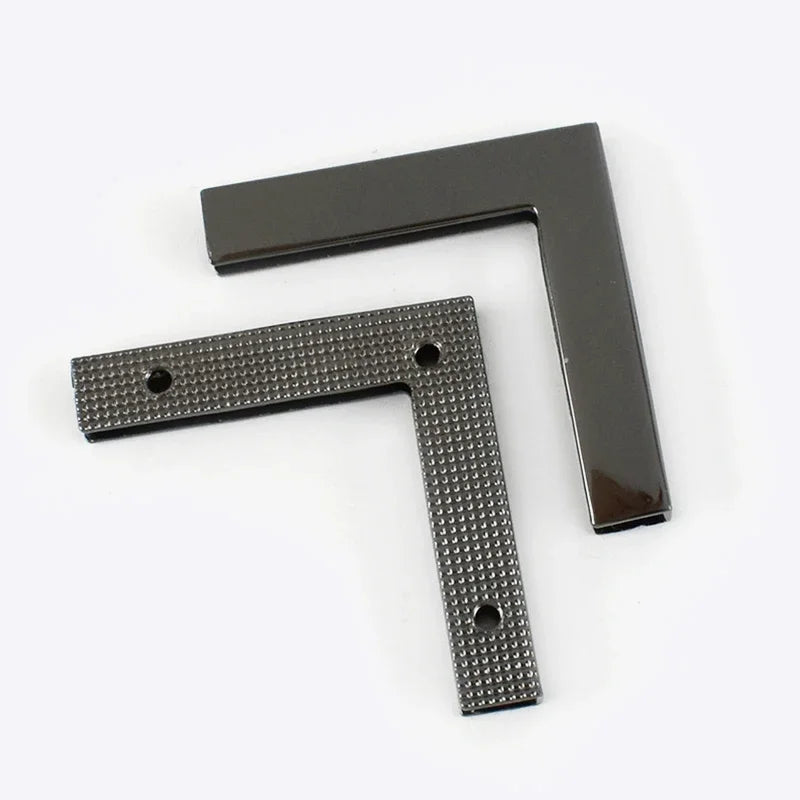 10/500pcs Meetee Bag Edge Corner Metal Buckles Purse Handbag Edges Protection Decor Clip Clasp for Bags Hardware Accessories