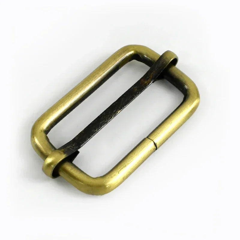 15/400Pcs 13-38mm Metal Buckles Swivel Lobster Clasp D Rings Tri Glide Slider Pin Buckle for Bags Strap DIY Hardware Accessories