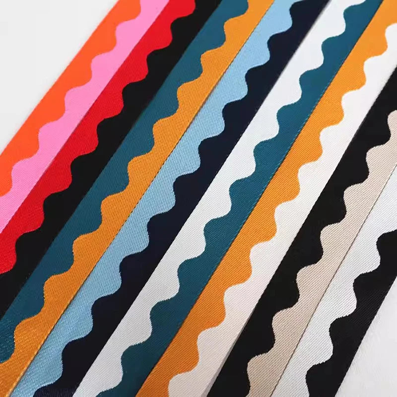 5/150Yards 38mm Nylon Webbing Tapes for Bag Strap Decorative Canvas Ribbons Sewing Bias Lace Trimming Belt Binding Accessories