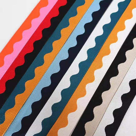 5/150Yards 38mm Nylon Webbing Tapes for Bag Strap Decorative Canvas Ribbons Sewing Bias Lace Trimming Belt Binding Accessories