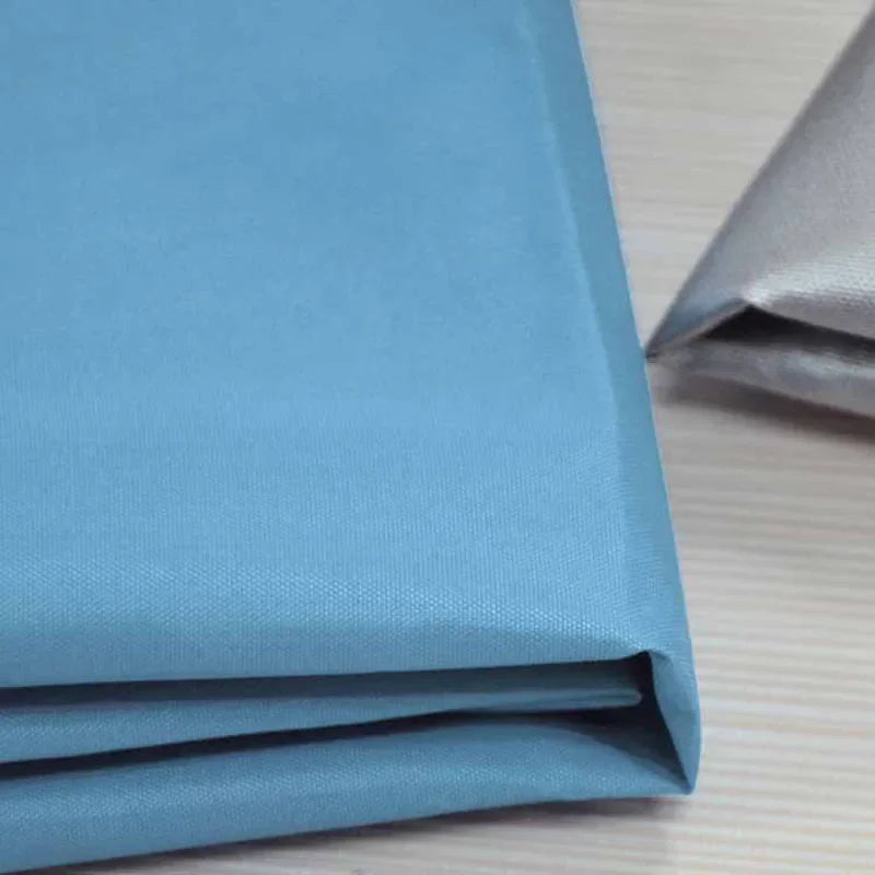 2/30meters 175cm Width 210D Oxford Cloth Waterproof Fabric Encrypted Silver Clothes Sunscreen UV Car Awning Sunshade Umbrella FA226