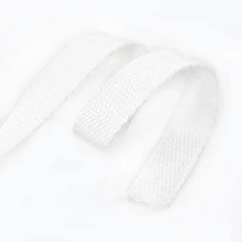 8/250Meters Meetee 20-50mm 1.2mm Thick Canvas Cotton Webbing Backpack Bag Strap Band Clothes Ribbon Tapes DIY Sewing Accessories