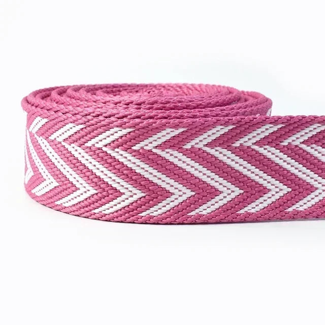 3/100Meters 38mm Thicken Polyester Jacquard Webbing Tape Luggage Decorative Belt Ribbon DIY Bags Shoulder Strap Sewing Accessories