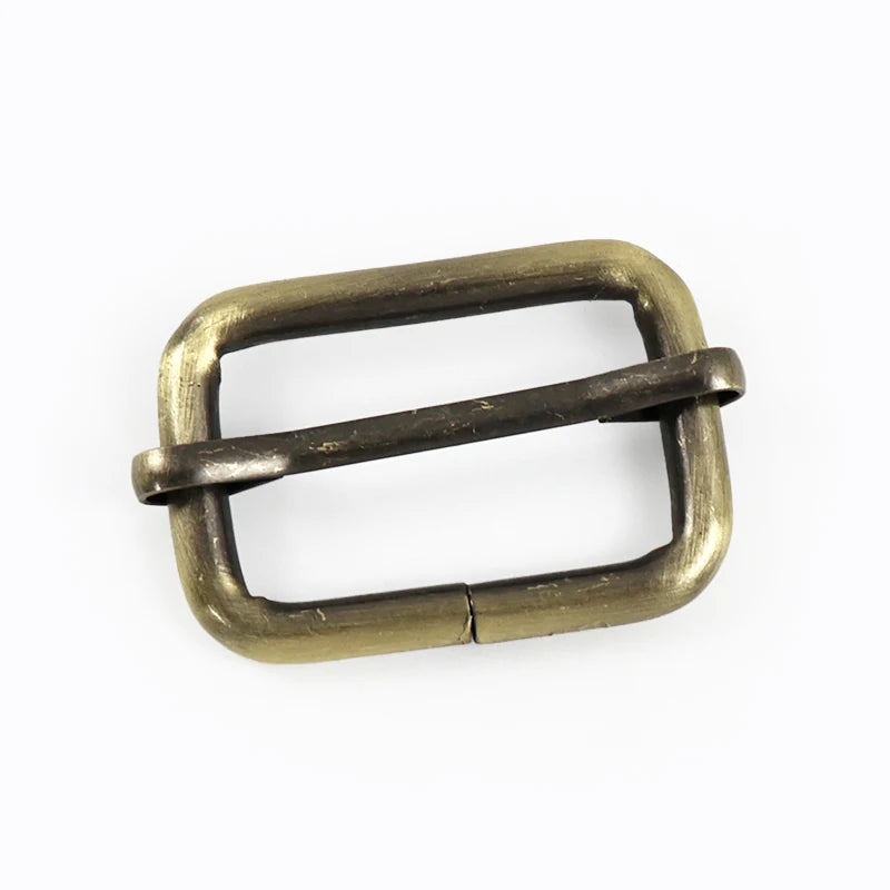 20/600Pcs 16-50mm D Ring Tri-glide Adjust Roller Pin Buckle Slider Clasp Handbag Bag Strap Web Connector Hook Hardware Accessoies