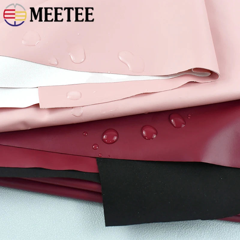 100/1500*145cm Matte Faux Leather Fabric PU Elastic Soft Fabrics Skinny Pants Clothes Skirt Dress DIY Sewing Design Stretch Material