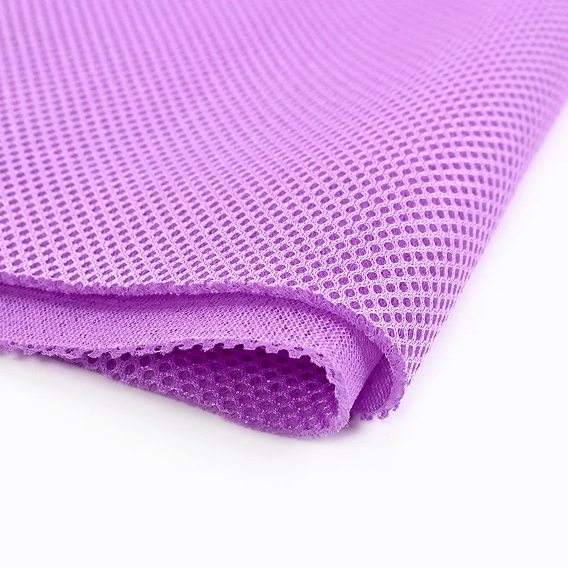 100/1500*150cm 3 Layer Thickened Elastic Mesh Fabric 3D Breathable Cloth Seat Cover Sandwich Cloths for Bags Sofa Shoes Material