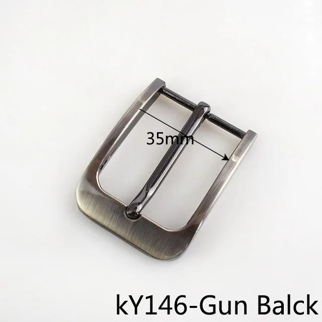 5/130Pcs 35/40mm Zinc Alloy Metal Pin Belt Buckles for Mens Waistband Adjust Head DIY Casual Jeans Leather Crafts Accessories