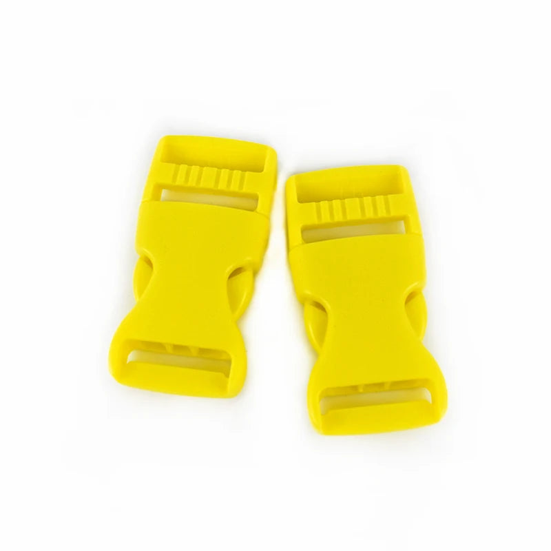 30/600Pcs Meetee 15-38mm Plastic Release Buckles Backpack Strap Hook Clip Safety Pet Collar Outdoor Luggage Webbing Accessories