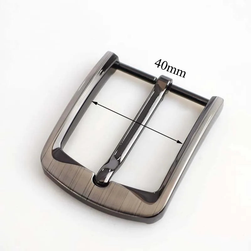 5/130Pcs 35/40mm Zinc Alloy Metal Pin Belt Buckles for Mens Waistband Adjust Head DIY Casual Jeans Leather Crafts Accessories