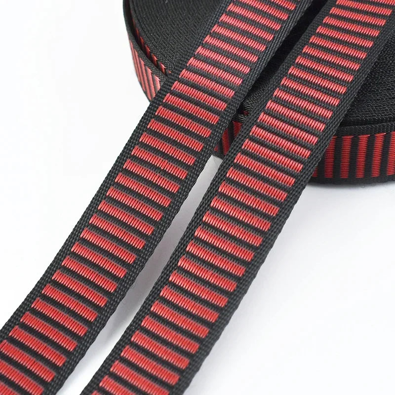 15/500Meters 15/20mm Nylon Webbing for Sewing Bag Strap Ribbon Clothing Belt Decoration Binding Tape Fastening Straps Supplies