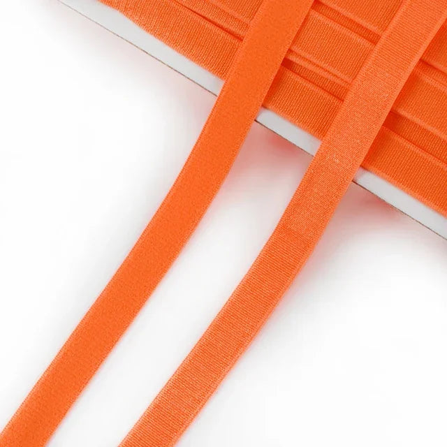 Meetee 10/300meters 12mm Elastic Bands for Underwear Bra Shoulder Strap Yoga Belt Hair Band DIY Sewing Garment Accessories