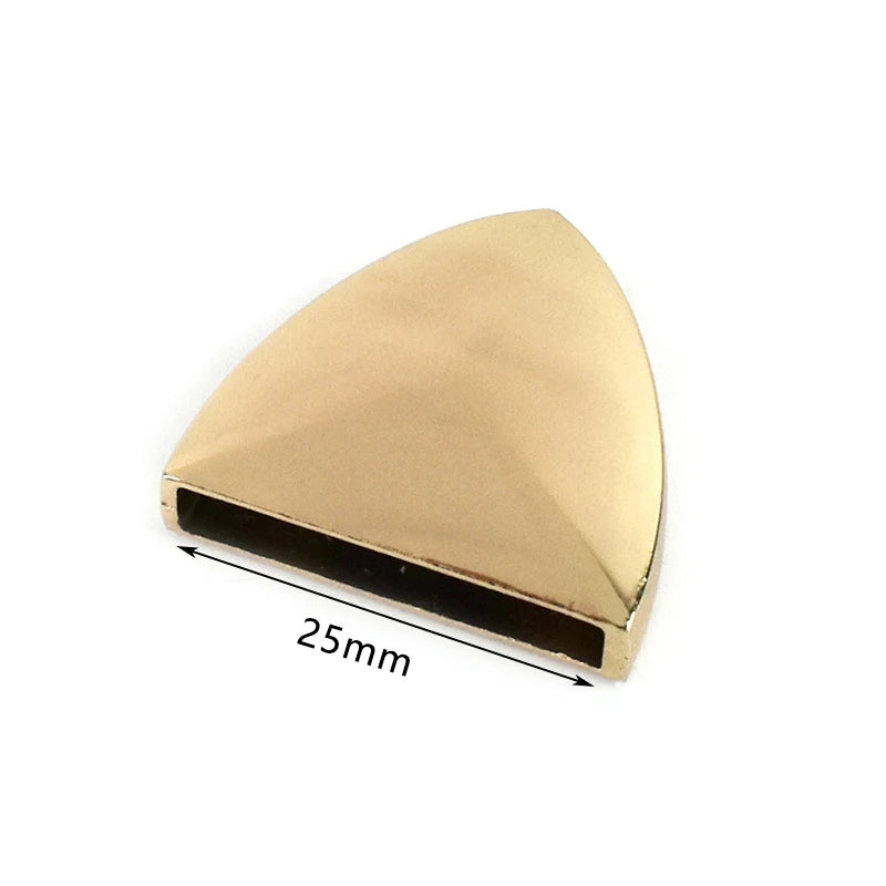 8/300pcs 25/31mm Metal Tail Clip Stopper Bag Zipper Straps Decoration Buckles End Clips Clasp Cord Lock DIY Hardware Accessories