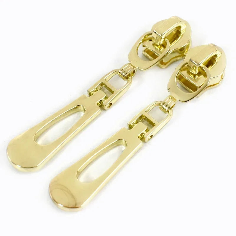 8/300Pcs 5# Zipper Sliders For Nylon Zip Bag Shoes Zippers Puller Clothes Coat Zips Repair Kit DIY Sewing Accessories