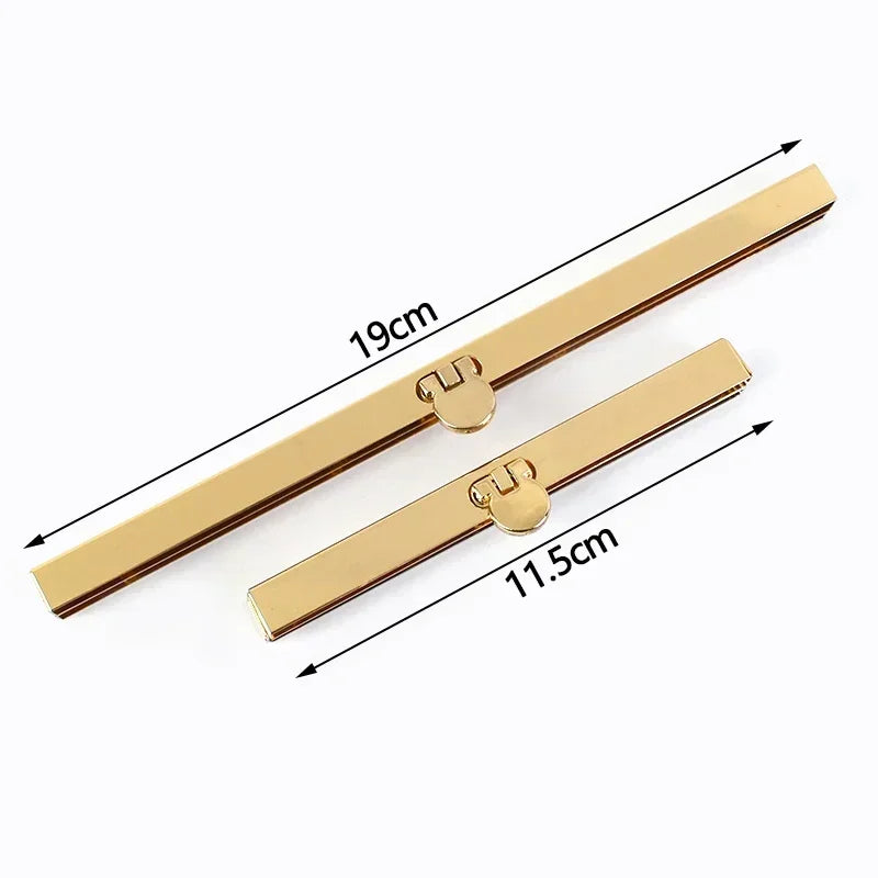 2/80Pcs Meetee 11.5/19cm Purse Frame Handle Metal Clasps for Wallet Making Women Clutch Kiss Clasp Lock DIY Bags Accessories