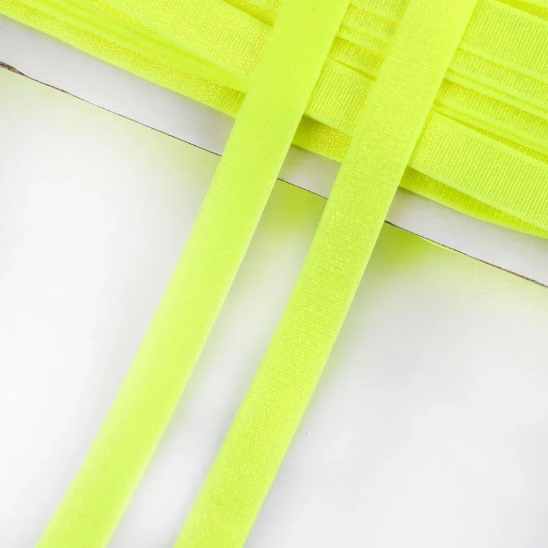 Meetee 10/300meters 12mm Elastic Bands for Underwear Bra Shoulder Strap Yoga Belt Hair Band DIY Sewing Garment Accessories