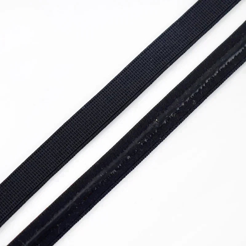 15/500M 10mm Silicone Elastic Band for Bra Non-slip Stretch Ribbon Underwear Wedding Dress Rubber Bands DIY Sewing Accessories