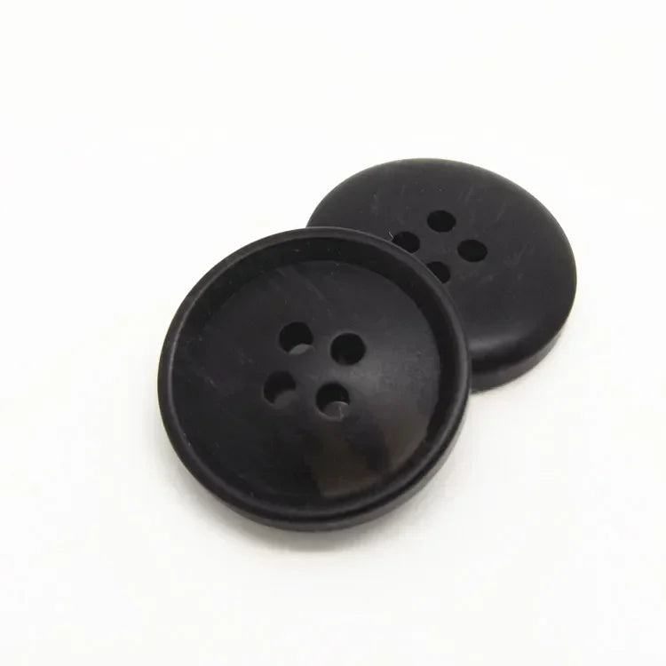 30/1000Pcs 15-25mm Resin 4 Holes Buttons Sewing Accessories for Clothing Uniform Coat Decoration Plastic Button Handmade DIY Craft