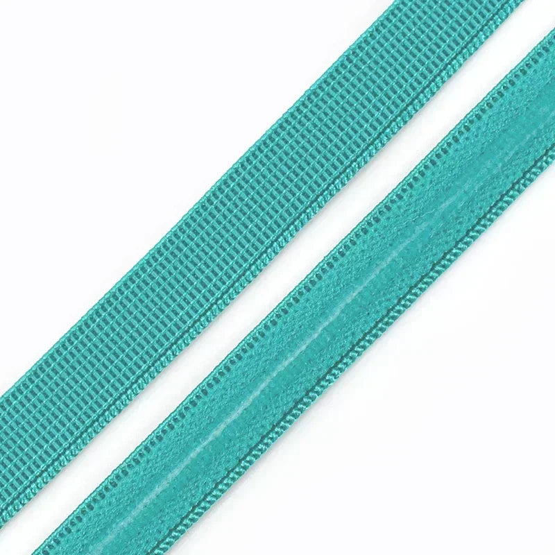 15/500M 10mm Non-slip Silicone Elastic Band Bra Stretch Ribbon Tape Underwear Strap Rubber Bands Belt DIY Sewing Accessories