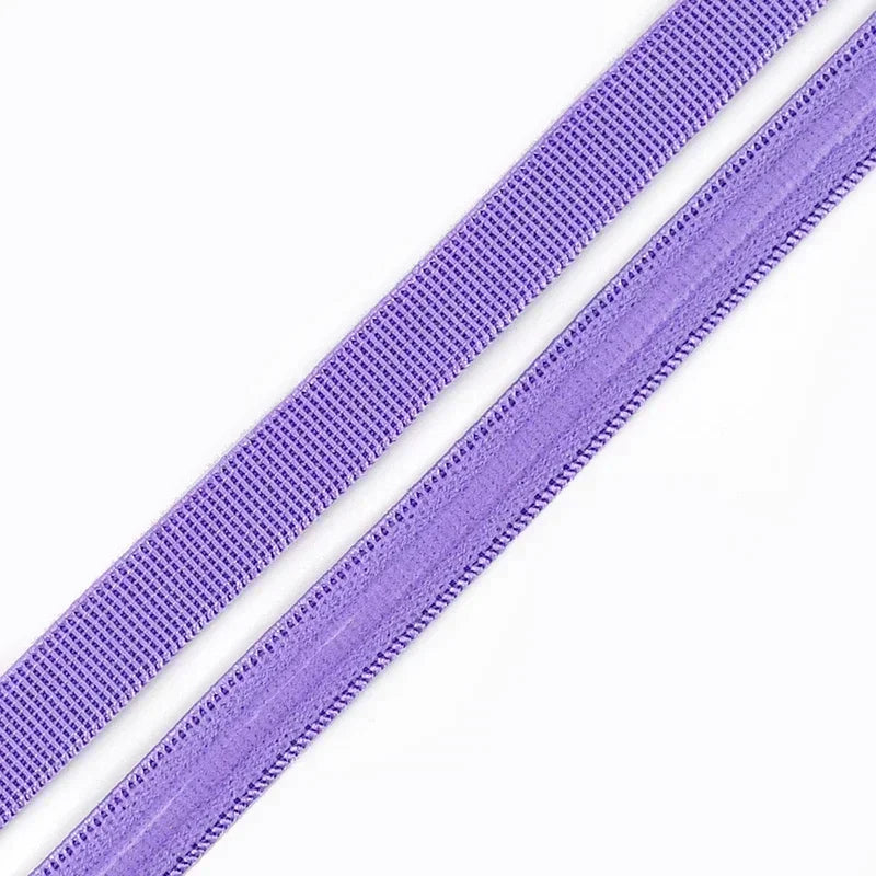 15/500M 10mm Non-slip Silicone Elastic Band Bra Stretch Ribbon Tape Underwear Strap Rubber Bands Belt DIY Sewing Accessories